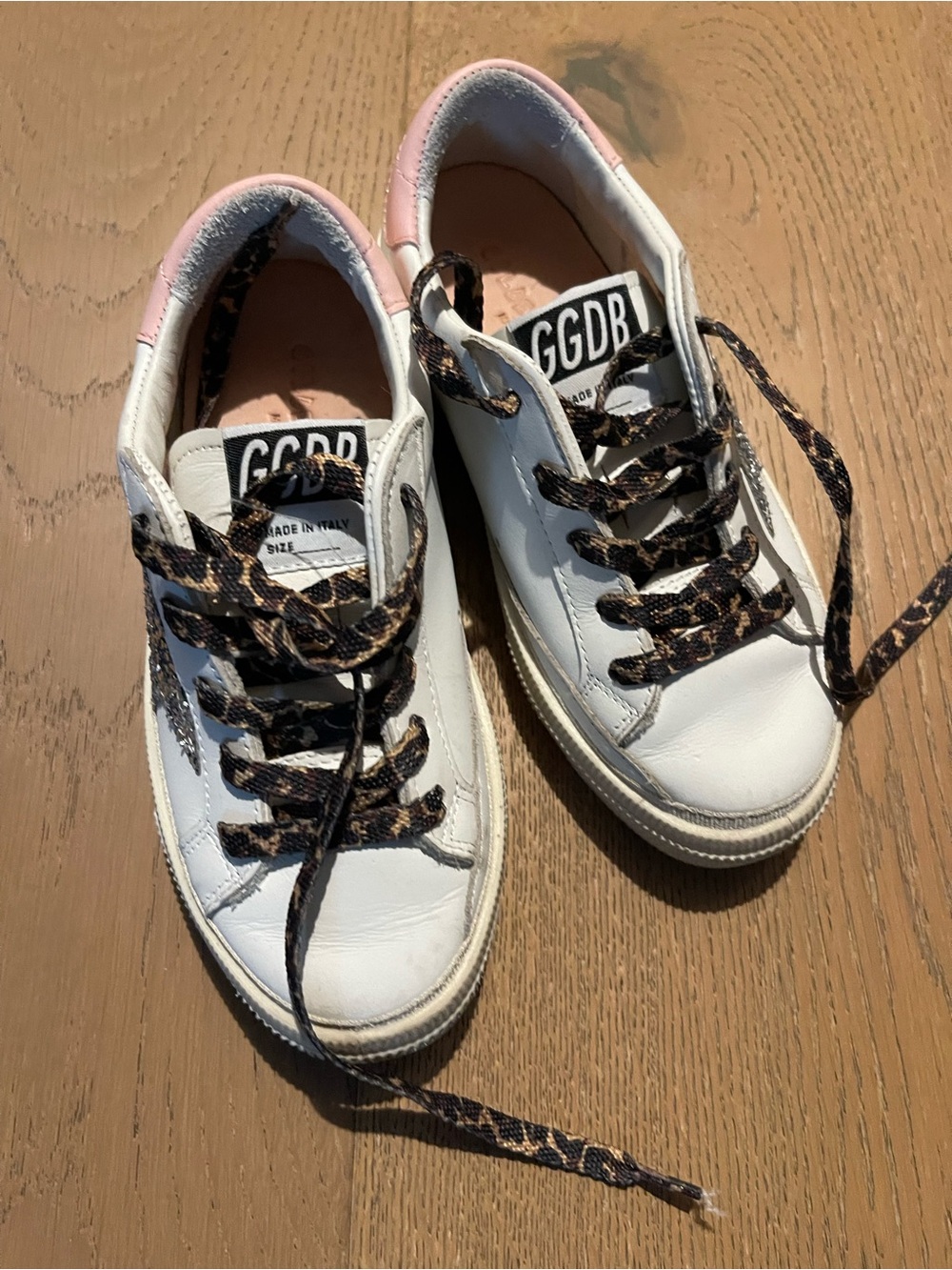 Golden Goose leather sneakers